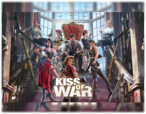 Flexion launches Kiss of War from tap4fun